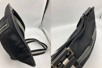 BALLY バリー ショルダーバッグ キャンバス メンズ 中古 D4