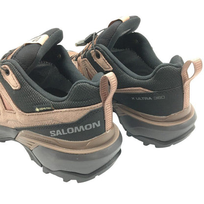 [サロモン] ハイキング トレッキングシューズ X ULTRA 360 LTR GORE-TEX WOMEN (エックス ウルトラ 360 レザー ゴアテックス) L47571500 Cognac/Peppercorn/Black 23.5 cm 中古 Y4
