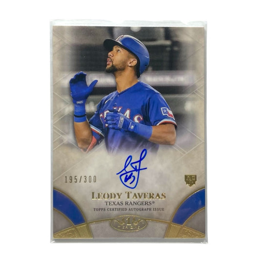 TOPPS MLBカード TIER 1 LEODY TAVERAS TEXAS RANGERS /300 #BOA-LTA 中古 IT2