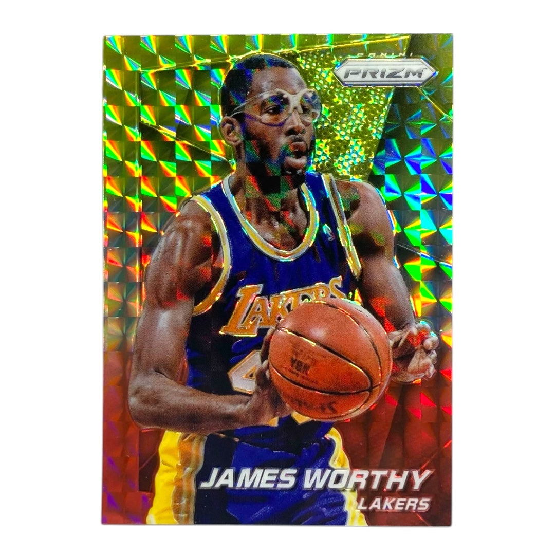 PANINI NBAカード PRIZM JAMES WORTHY LOS ANGELES LAKERS #172 中古 IT2