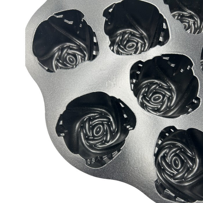 NORDIC WARE ノルディックウェア スイートローズ 型 2個セット ケーキ型 パン型 お菓子 製菓 バラ 薔薇 中古 W４