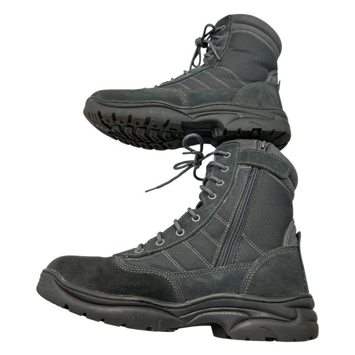 NORTIV ノーティブ 8 メンズ ミリタリー タクティカル ワークブーツ サイドジッパー 30cm 靴 シューズ 秋 冬 中古 W４