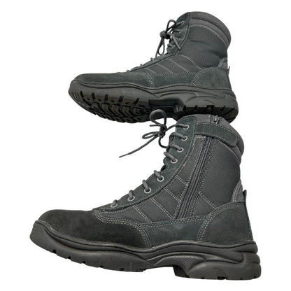 NORTIV ノーティブ 8 メンズ ミリタリー タクティカル ワークブーツ サイドジッパー 30cm 靴 シューズ 秋 冬 中古 W４