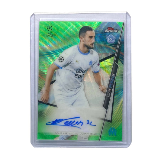 TOPPS サッカーカード FINEST LUCAS PERRIN MARSEILLE /99 #FA-LP 中古 IT2