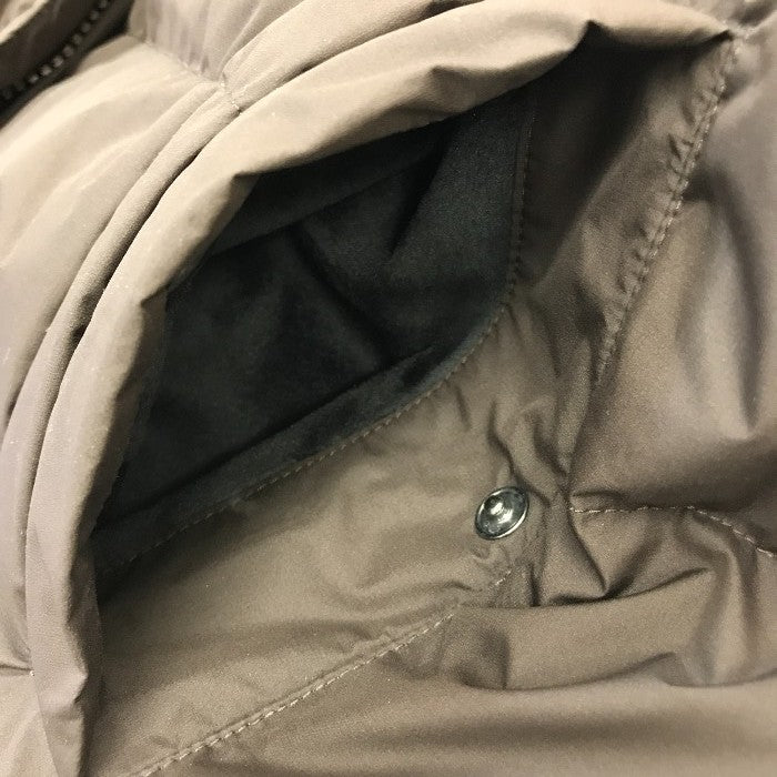 PYRENEX ピレネックス HARMONIE CROP ダウンジャケット レディース 裾ドローコード 短丈 38サイズ ブラウン HWU011 中古 T1