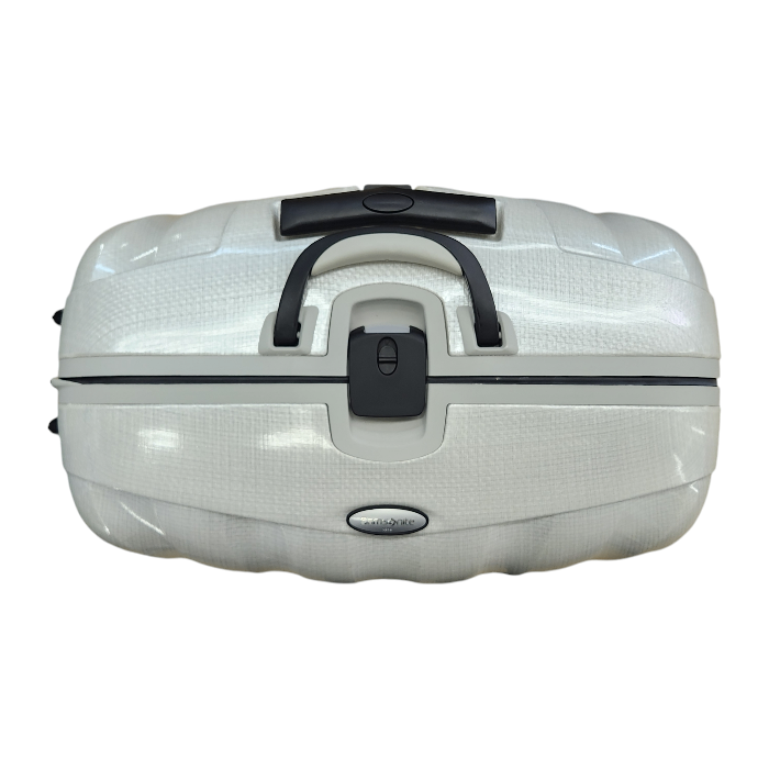 Samsonite サムソナイト ライトロックト スピナー 75 スーツケース 93L ハード フレームタイプ キャリー TSAナンバーロック ホワイト 中古 T1