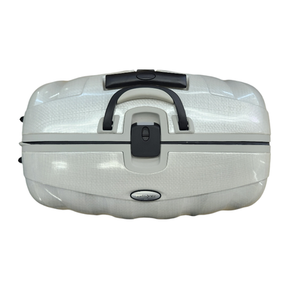 Samsonite サムソナイト ライトロックト スピナー 75 スーツケース 93L ハード フレームタイプ キャリー TSAナンバーロック ホワイト 中古 T1