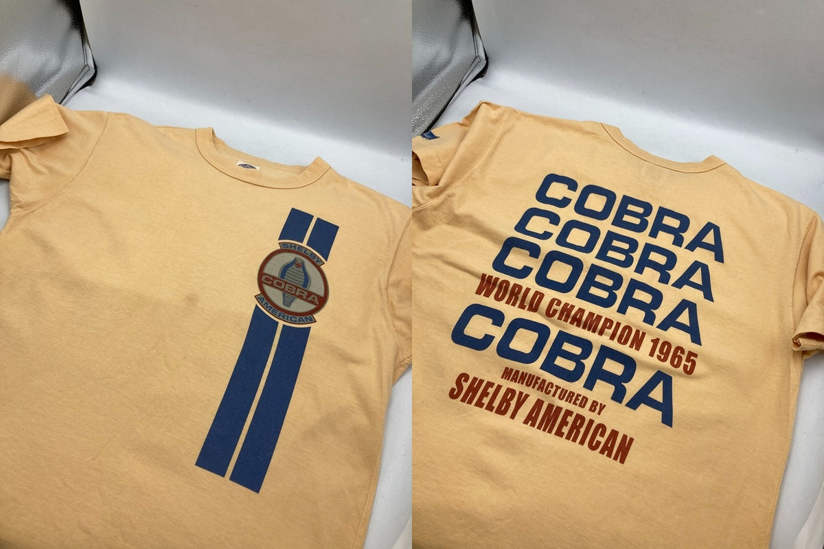 TOYS McCOY トイズマッコイ ワールド・チャンピオンシップ 1965 シェルビー Tシャツ サイズM 中古 D4