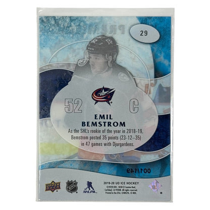 UPPER DECK NHLカード ICE EMIL BEMSTROM BLUE JACKETS /149 #29 中古 IT1