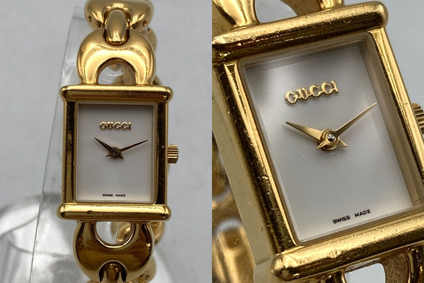 GUCCI グッチ チェンジベルト 腕時計 クオーツ 1800L レディース 中古 D4