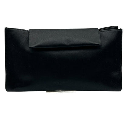 PRADA プラダ MV457 クラッチバッグ ポーチ レディース ブランド 小物入れ 小さめ ブラック 中古 W４