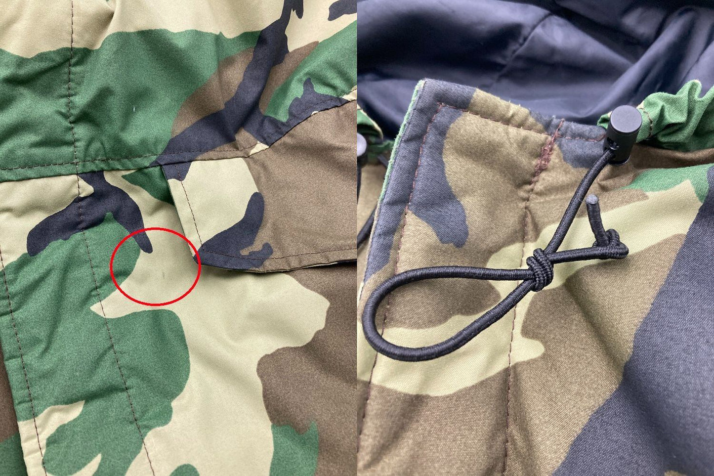 SPIEWAK スピワック コールドウェザーパーカー 576D カモフラージュ ラージサイズ 中古 D4