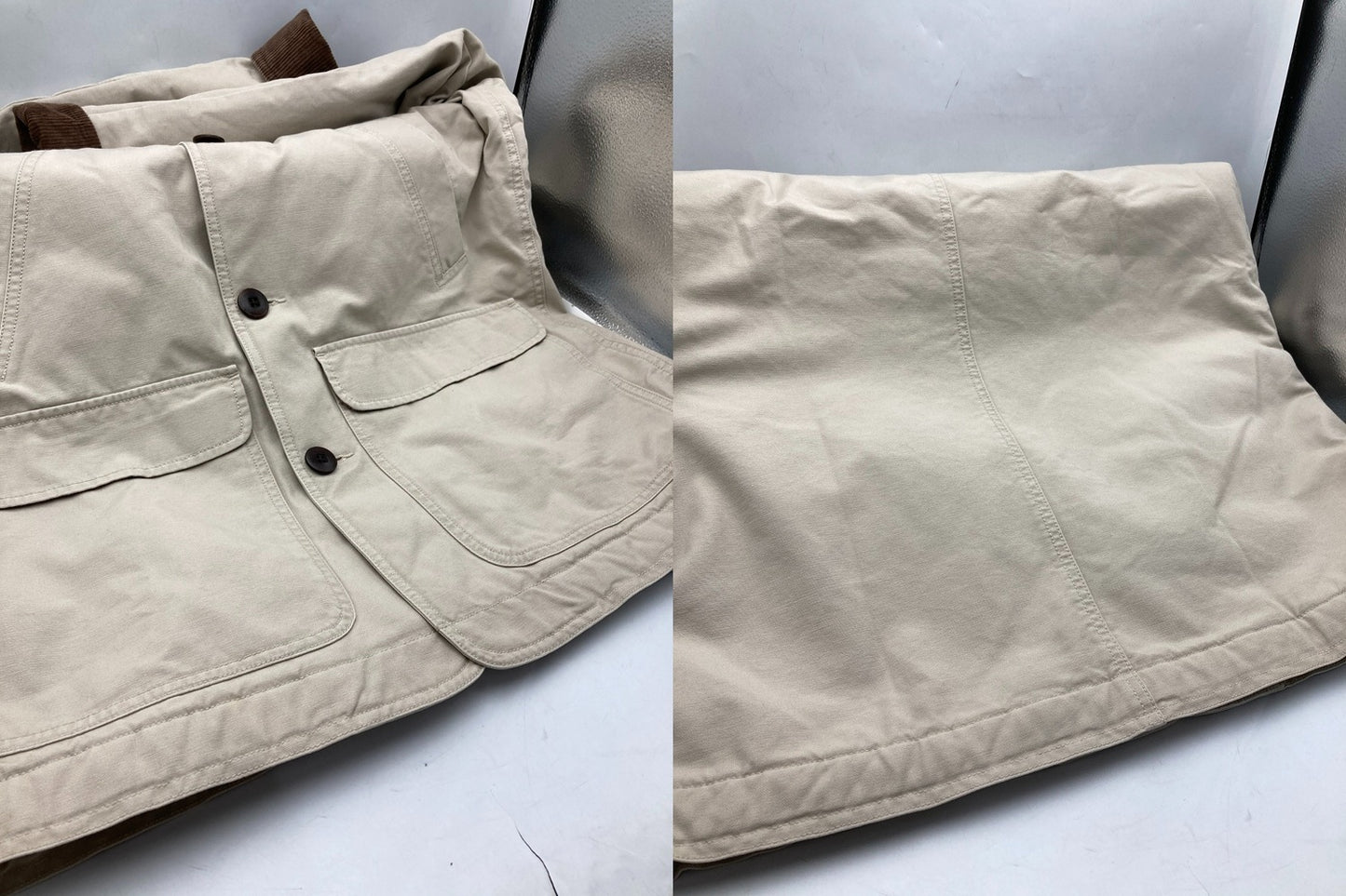 L.L.Bean エルエルビーン ハンティングジャケット フィールドコート OWY20 サイズSM メンズ 中古 D4