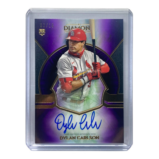 TOPPS MLBカード DIAMOND ICONS DYLAN CARLSON CARDINALS 03/10 #AC-DYL 中古 IT2