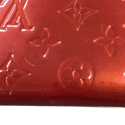 LOUIS VUITTON ルイヴィトン ヴェルニ ポルトフォイユ サラ 長財布 レディース 二つ折り ボタン エナメル ポムダムール M93530 中古 T1