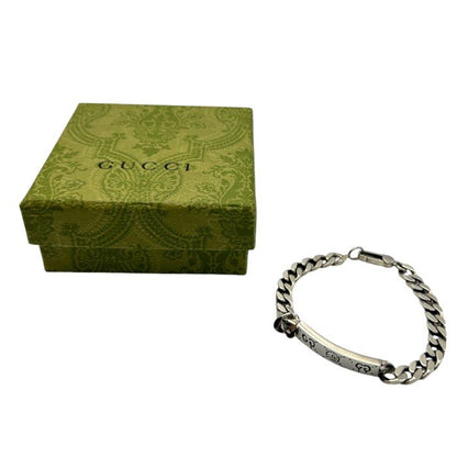 GUCCI グッチ AG925 ブレスレット ゴースト アクセサリー シルバー925 メンズ レディース かわいい おしゃれ 中古 W４