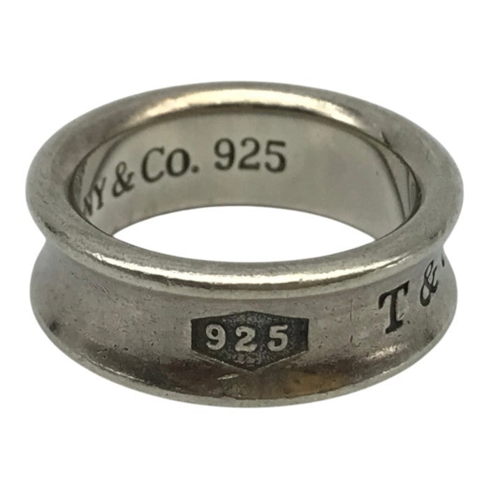 TIFFANY＆Co. ティファニー 1837 リング レディース シルバー925 SV シンプル ロゴ 9号 中古 T1