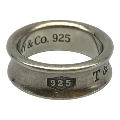 TIFFANY＆Co. ティファニー 1837 リング レディース シルバー925 SV シンプル ロゴ 9号 中古 T1