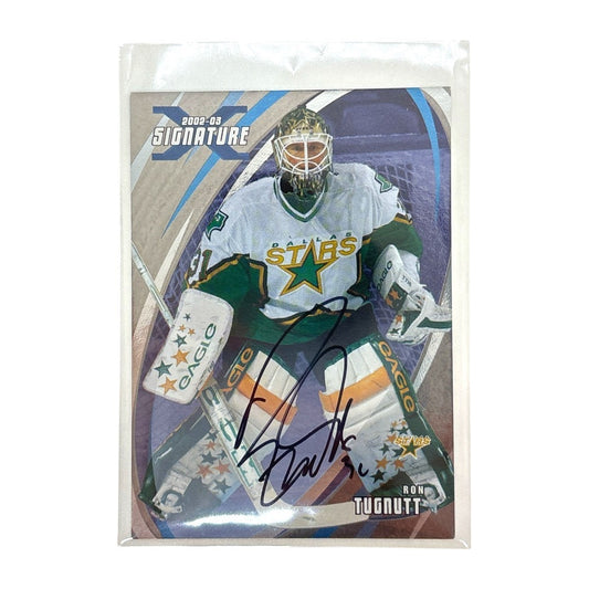 In The Game NHLカード 2002-03 SIGNATURE BE A PLAYER RON TUGNUTT DALLAS STARS #103 中古 IT1