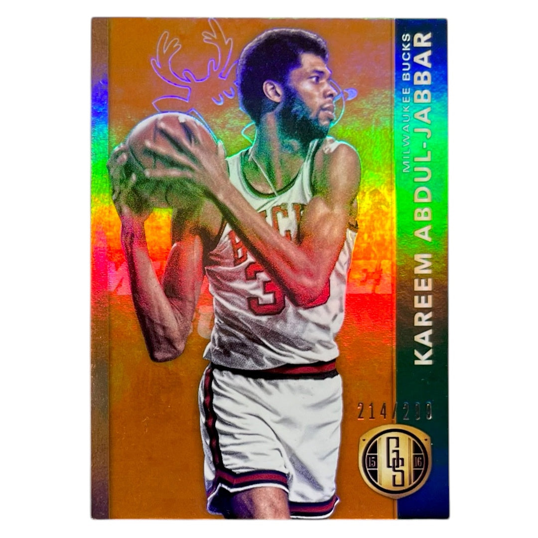 PANINI NBAカード GOLD STANDARD KAREEM ABDUL-JABBAR MILWAUKEE BUCKS /299 #192 中古 IT2