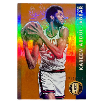 PANINI NBAカード GOLD STANDARD KAREEM ABDUL-JABBAR MILWAUKEE BUCKS /299 #192 中古 IT2