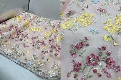 TOCCA トッカ FLOWER WALTS 宝塚宙組 星風まどかコラボ 刺繍 ドレス ワンピース サイズ2 中古 D4