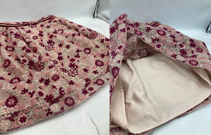 TOCCA トッカ キッズライン バンビ―ニ 花柄 刺繍 ノースリーブワンピース 110cm 中古 D4