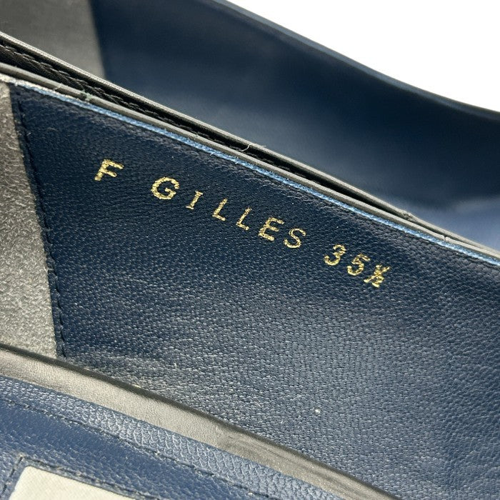 O'RIC オーリック GILLES ラウンドトゥ レディース パンプス 35 1/2 (約22.5cm)  中古 W４