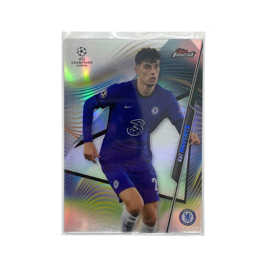 TOPPS サッカーカード FINEST REFRACTOR KAI HAVERTZ CHELSEA #41 中古 IT1