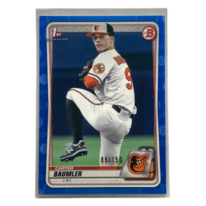 TOPPS MLBカード BOWMAN 1ST CARTER BAUMLER ORIOLES 86/150 #BD-117 中古 IT2