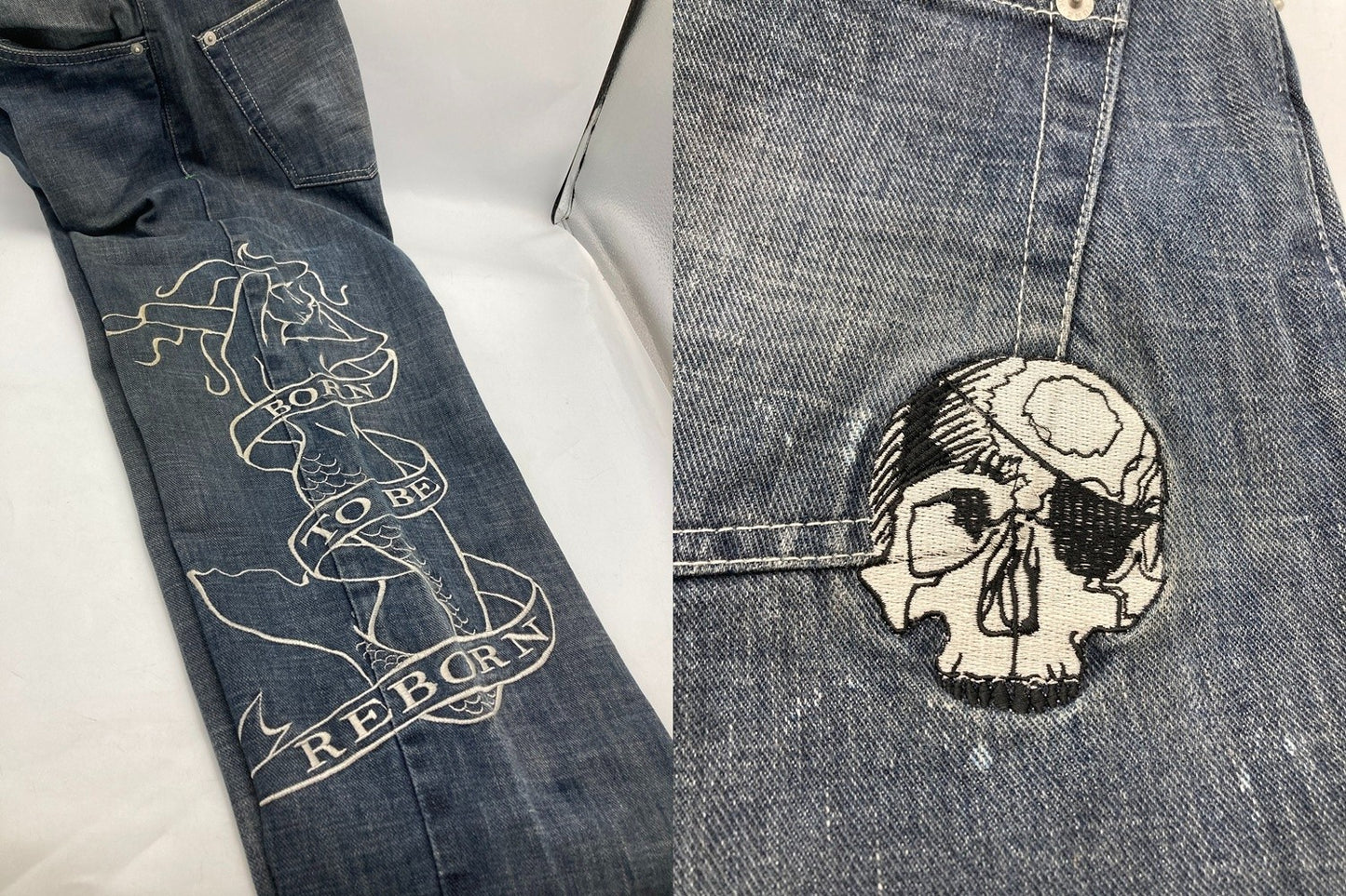 BUDDHIST PUNK(ブディストパンク) デニムパンツ サイズ32 メンズ 中古 D4