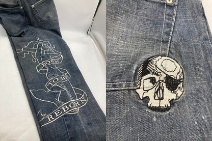 BUDDHIST PUNK(ブディストパンク) デニムパンツ サイズ32 メンズ 中古 D4