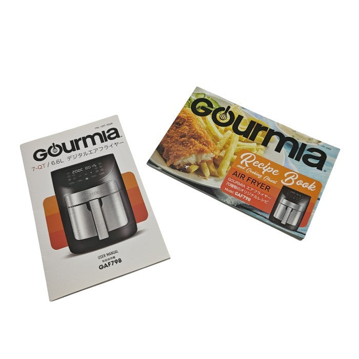 Gourmia グルミア 6.6L Digital Air Fryer デジタルエアフライヤー GAF798 中古 H4