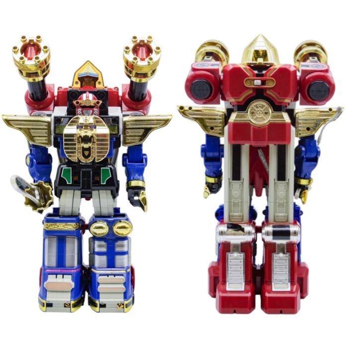 ジャンク品 BANDAI 超力戦隊 オーレンジャー 超力合体 DX オーレンジャーロボ＆電動パンチアクション DXレッドパンチャー 中古 a1