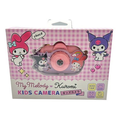 未使用品 サンリオ キッズカメラ (マイメロディ＆クロミ) ドン・キホーテ限定 SUNMMKU-01 sanrio 300万画素 充電式 かわいい カメラ 中古 W４