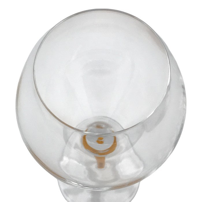 Veuve Clicquot ヴーヴクリコ シャンパングラス 6脚セット 280ml クリスタル イエローラベル フルート 中古 T1