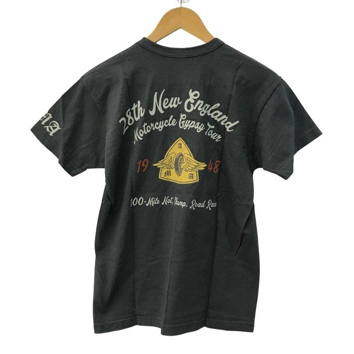 TOYS McCOY トイズマッコイ Tシャツ メンズ コットン 半袖 AMA Gypsy Tour プリント グレー Mサイズ 中古 T1