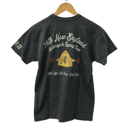 TOYS McCOY トイズマッコイ Tシャツ メンズ コットン 半袖 AMA Gypsy Tour プリント グレー Mサイズ 中古 T1
