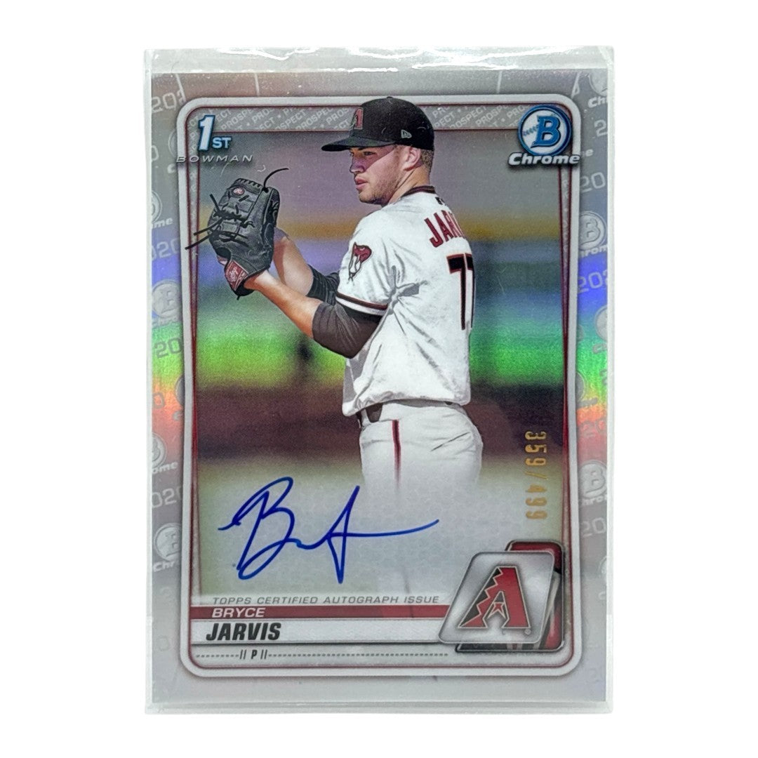TOPPS MLBカード BOWMAN CHROME 1ST BRYCE JARVIS ARIZONA DIAMONDBACKS /499 #CDA-BJA 中古 IT1