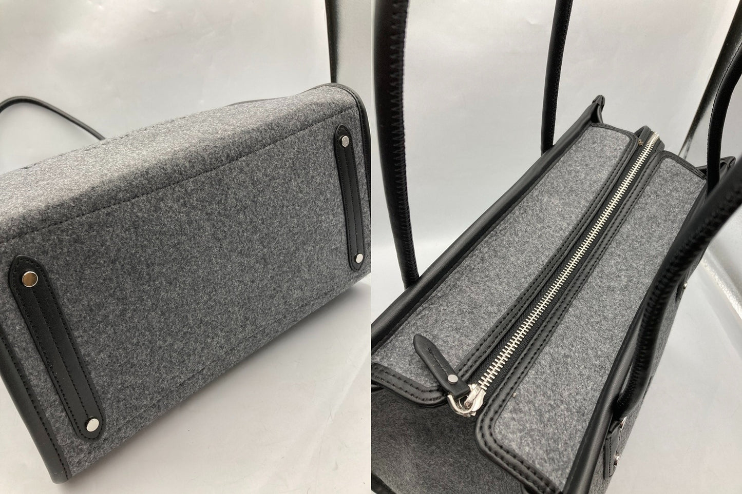 kate spade ケイトスペード エラ フェルト トートバッグ 中古 D4