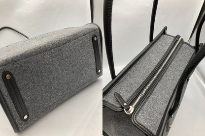 kate spade ケイトスペード エラ フェルト トートバッグ 中古 D4