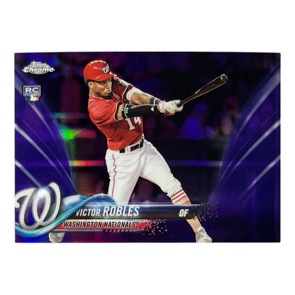 TOPPS MLBカード CHROME VICTOR ROBLES WASHINGTON NATIONALS /299 #175 中古 IT2