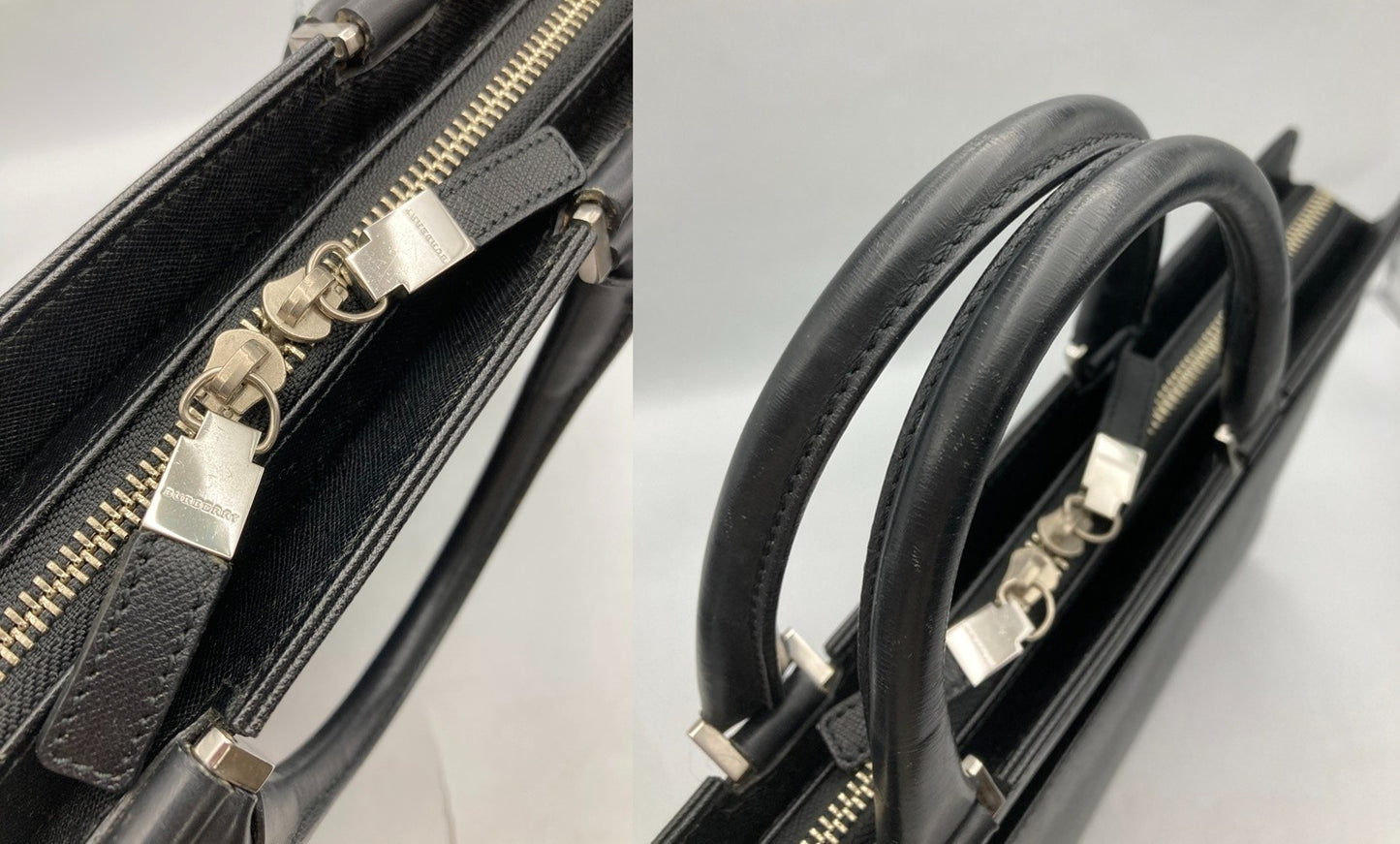 BURBERRY バーバリー レザー ブリーフケース/ビジネスバッグ 中古 D4