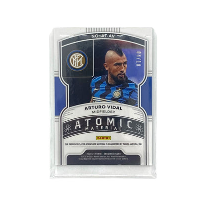PANINI サッカーカード OBSIDIAN ARTURO VIDAL INTERNAZIONALE MILANO 04/10 #AT-AV 中古 IT1