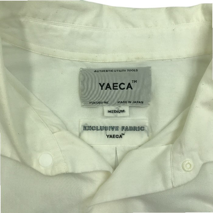 YAECA ヤエカ シャツ M トップス メンズ ポケット付き 長袖 春 秋 冬 中古 W1