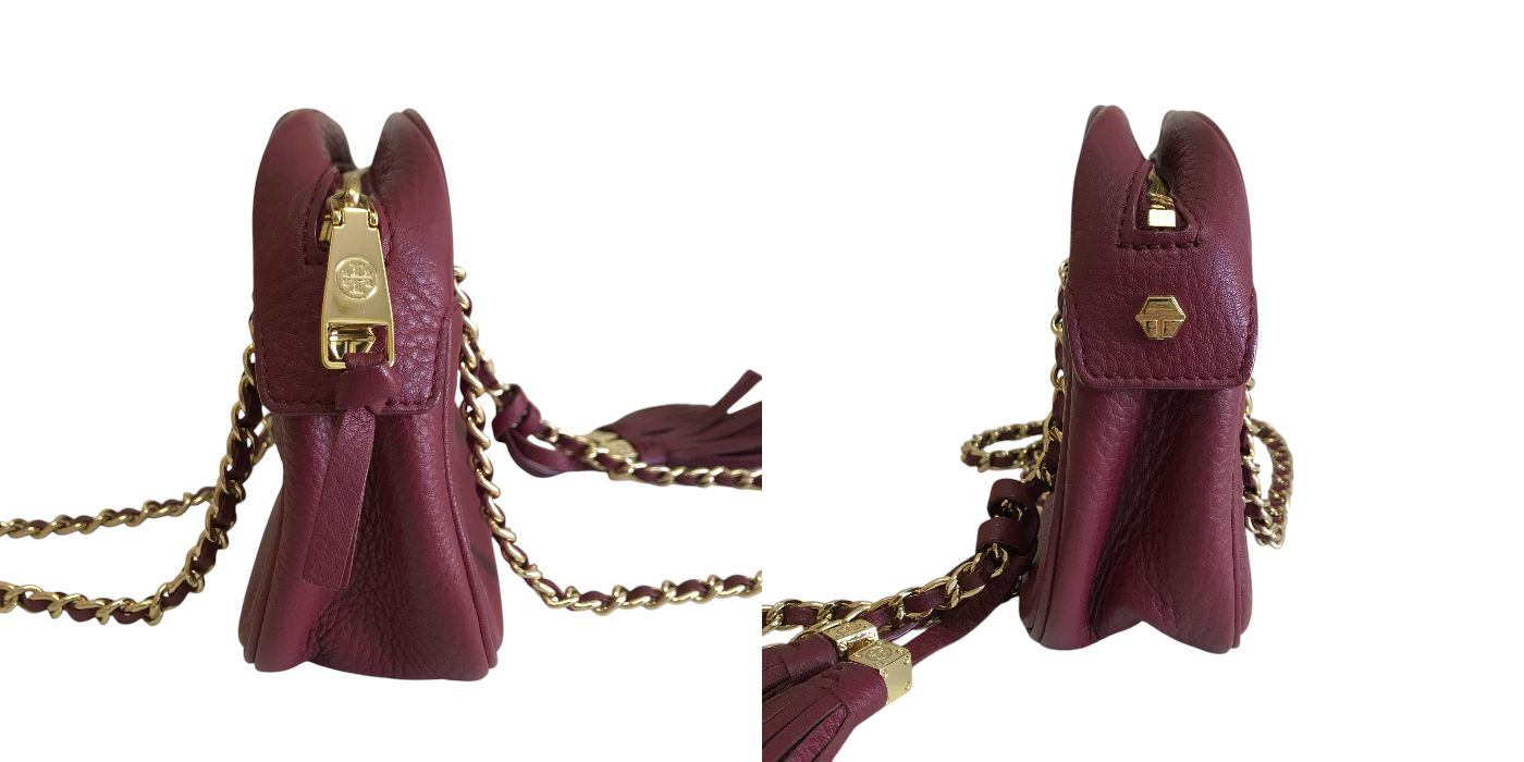 TORY BURCH トリーバーチ ショルダーバッグ レザー 鞄 小さめ レディース 中古 W1