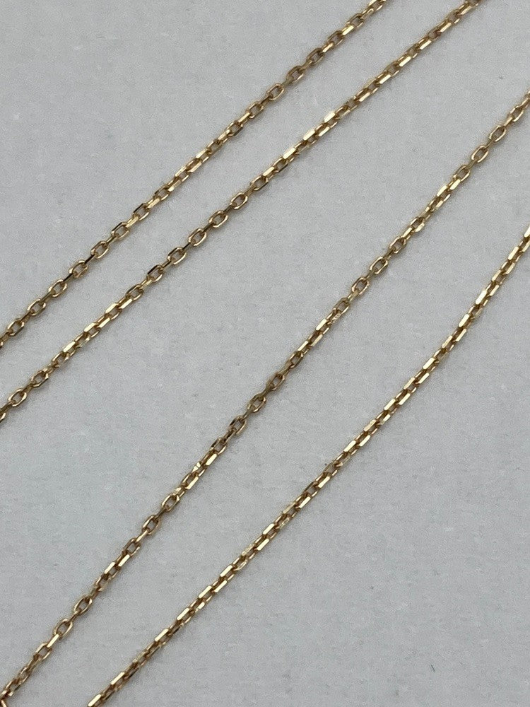 組曲 K10 白石 イニシャルA ネックレス 中古 D4