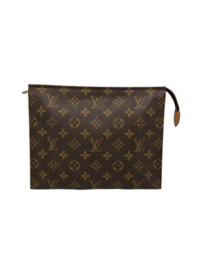 Louis Vuitton ルイヴィトン モノグラム ポッシュトワレット26 ポーチ セカンドバッグ M47542 中古 D4