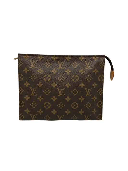 Louis Vuitton ルイヴィトン モノグラム ポッシュトワレット26 ポーチ セカンドバッグ M47542 中古 D4