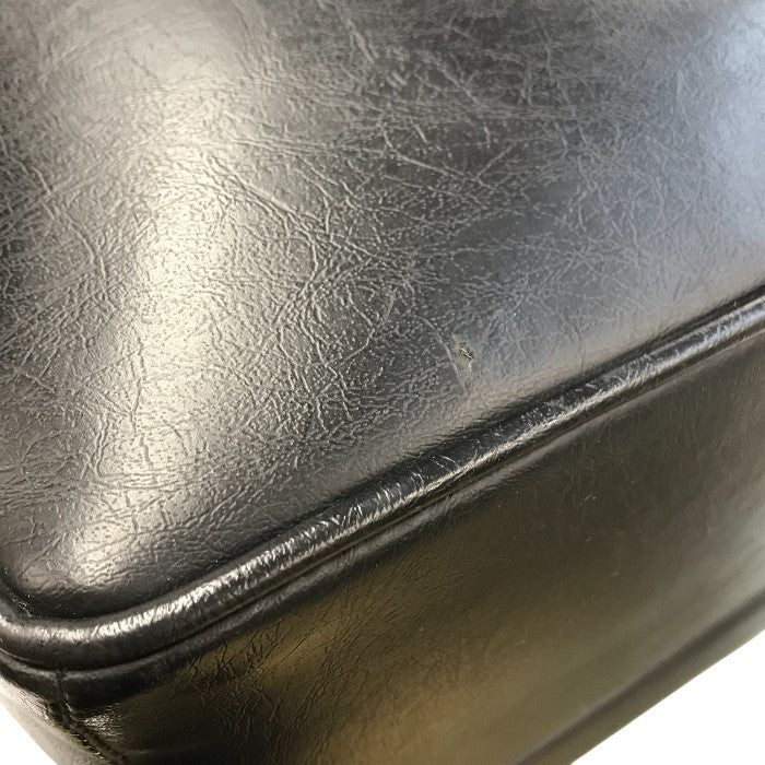 karimoku カリモク オットマン ヴィンテージ レトロ 家具 スツール ブラック 中古 T1